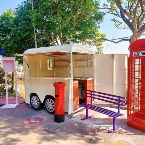 Kiot bán trà sữa