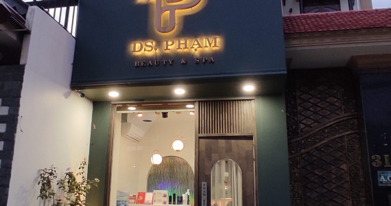 Bảng hiệu spa DR.PHẠM