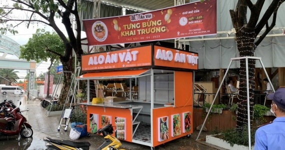 Dịch Vụ Thi Công Kiot Trà Sữa